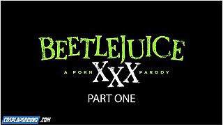 Slutty Rachael Cavalli Rides A Long Black Dick - Beetlejuice Porn Cosplay Parody