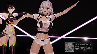 mmd r18 Bubblin fuck hard cheating cosplay big dildo anal sex ahegao swallow public gangbang 3d hentai