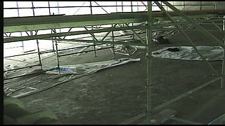 Blonde Babe Sucks Cock in Bathroom and Car