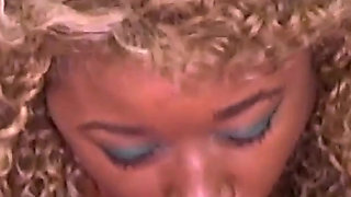 Newbie Nina Rivera Gives Her First Christmas Blowjob