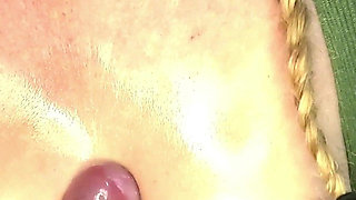 Sexy Oiled Titjob with Noisy Neighbours