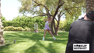 Bts - Jesse Pony Seduces the Camera with Her Big, Amazing Boobs!