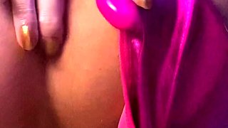 Blonde tight pussy babe solo toy fun in glamour masturbation