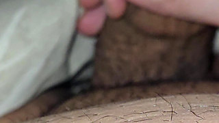 Step mom first take care of step son big balls after handjob his dick for fun