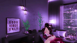EP25:S1 A rainy night at the apartment of a friend of a friend.
