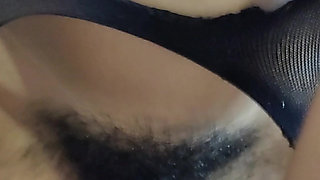 POV FUCK WITH A HAIRY GIRL