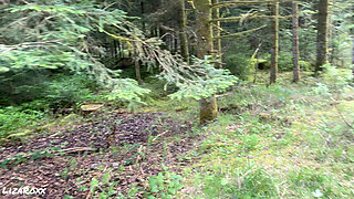 Hot Stable Worker Took Me Into the Forest… Risky Smoking Deepthroat POV