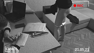 Director spanked a naughty student