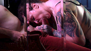 American stepmother naughty Magicalandrad tattooed cougar suck the french