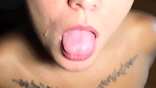 My Little Betsy Oral Creampie Compilation 3 - Cumshot in Mouth, Cum Swallowing and Eating