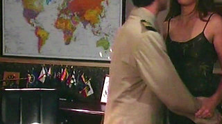 Seductive Brunette Gets Fingered and Fucked on the Couch