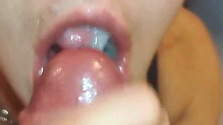 Delicious, Blowjob, Mouth Full of Cum
