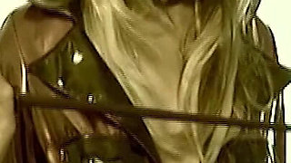 Caged Lesbian Sluts Dildo Drilling Dripping Pussies