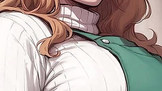 My New Girlfriend #22 - Stepmommy Shows of Her Lingerie - a Cartoon Porn Game