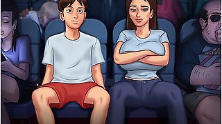 Car Toon - All Sex Scenes With Step Sister - Summertime Saga, Part 2