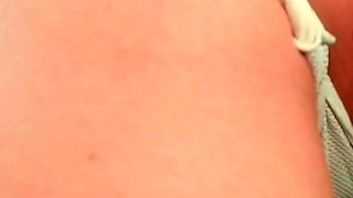 Standing Anal with Crystal Plug