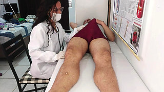 Nurse Handjob Exam Makes Patient Hard in Hospital - Jennyferpimenta Amateur 4k