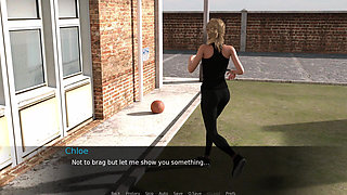 Lancaster Boarding House 1 - Game Intro Ryan Meets Chloe & Feels Her Big Breasts