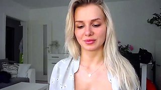 Great Big Boobs On Masturbating Redhead