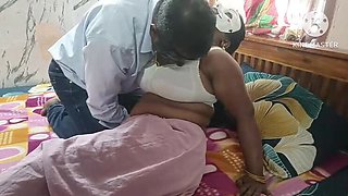 Tamil Housewife Seduced By Husband's Brother - Big Natural Tits & Loud Moaning - Real Cum