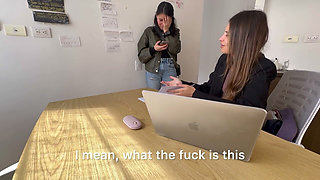 Secretaries Fetish Compilation Among Lesbians Dominated