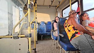 SHAMELESS COUPLE FUCKING IN PUBLIC BUS AND CAR BACKSEAT FILMED