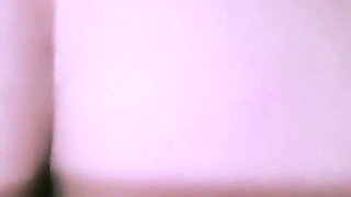 Risky Sex on the Balcony Gothic Babe in White Takes Hard Cock with People Nearby