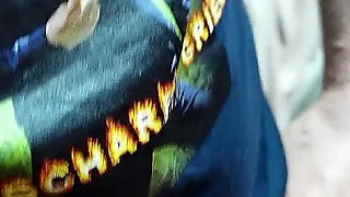 Skinny German Latina and Dirty Teen Talk Older Guys to Group Sex at Public Bar