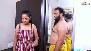 Desi Indian Stepsister in Yellow Saree Hard Fuck - Lovebite_girl and Kilash Steamy Sex