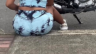 After Riding A Motorcycle I Went To Drink The Milk