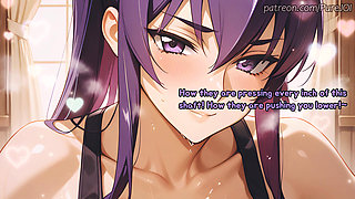 Saeko pays her bills for being saved with her warm body (Sex JOI)