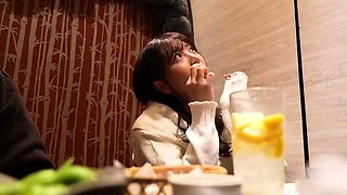 Great close up in japanese teen blowjob pov
