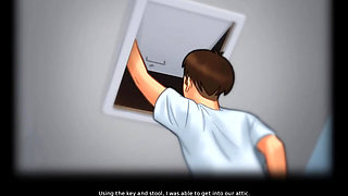 Cheerleader Stepsis Got Creampied by Stepbro- Summertime Saga