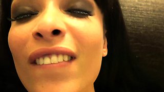 Slutty brunette nurse hardcore pov sex in hospital