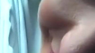 Pierced Pussy Dildo Stretch Squirting in The Car