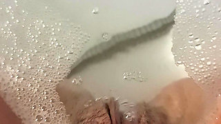 I give myself an orgasm in the bath.