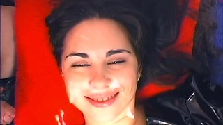 Super-fucking-hot French Maid with Highly Unshaved Snatch Angelina