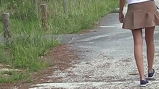 Lovely 18 Year Red Hair Alice Nude at Beach