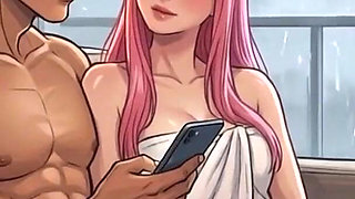 Fucking My Girlfriend's Cousin in Her Face - 2D Animation