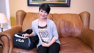Cum swallowing, interracial, young
