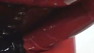 Mistress Sophia in Red Latex Uses You