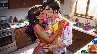 Holi Fuck Babli Bhabhi Fucking in Holi