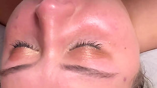 Stepdad said guys will want to fuck my face, so he's training me