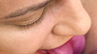 Venus and Sasha Ass Licking on the Massage Table