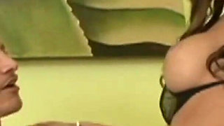 Jaclyn Case Wears Sexy Lingerie and Rides His Big Cock Before Tasting His Hot Jizz