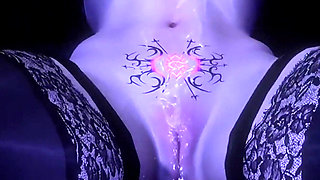 Asian Girl in Black Stockings Rides My in a Nightclub