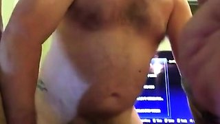 Muscular Latin Daddy Barebacks Skinny Lad