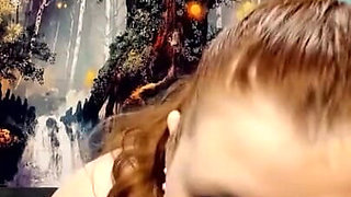 Gloryhole Slut Cums Home