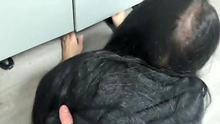 Lesbian Stepsisters Crush and Lush - Stuck Under Table Big Booty Pussy Destroyed