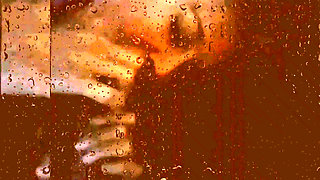 Mature Wife Enjoying Rainy Day (oldie Style)